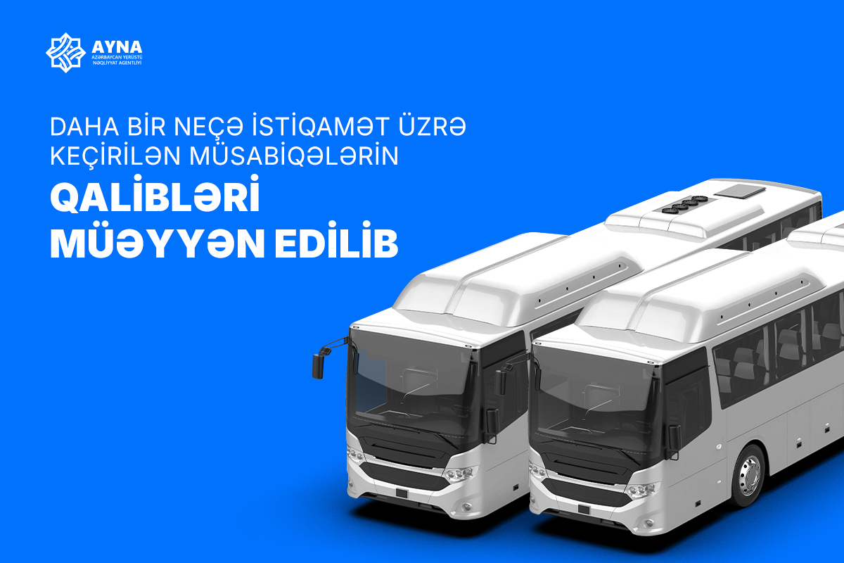Bir neçə istiqamət üzrə keçirilən müsabiqələrin qalibləri müəyyən edilib