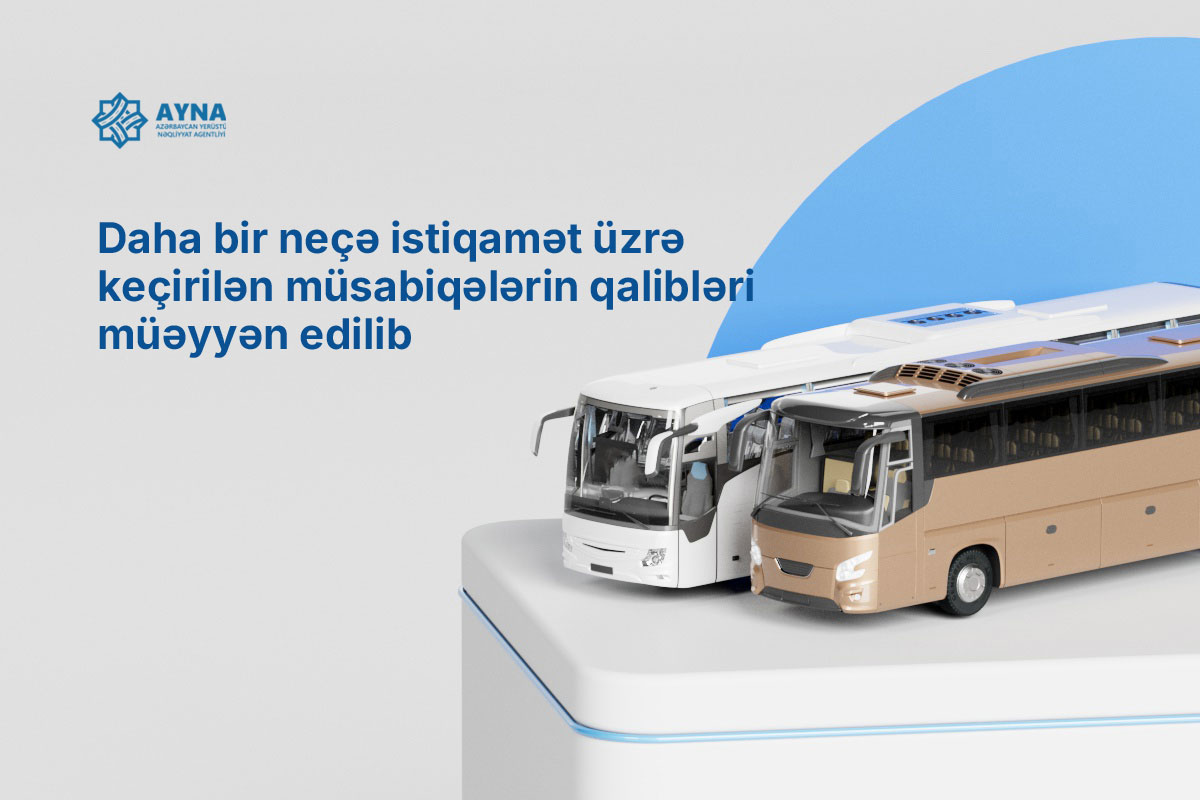 Daha 4 istiqamət üzrə keçirilən müsabiqələrin qalibləri müəyyən edilib