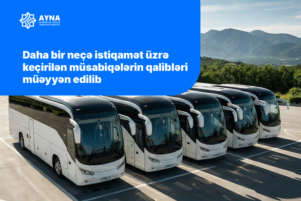Daha bir neçə istiqamət üzrə keçirilən müsabiqələrin qalibləri müəyyən edilib