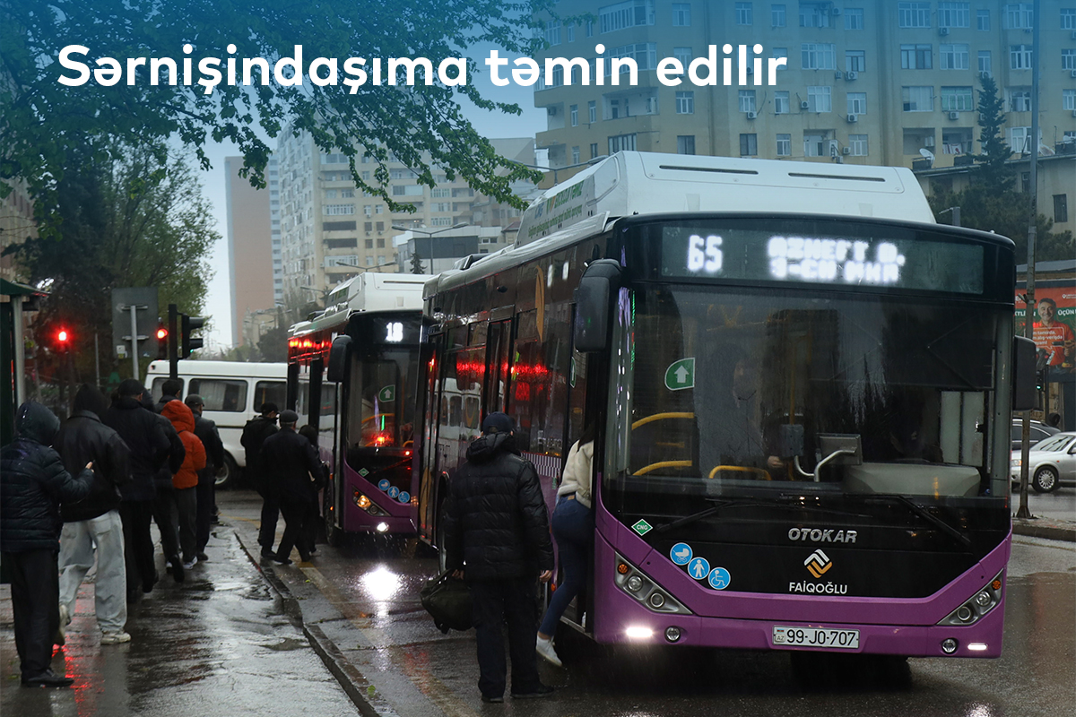 Qeyri-sabit hava şəraiti ilə əlaqədar bütün daşıyıcılar məlumatlandırılıb