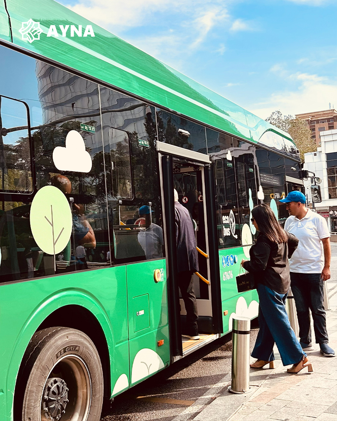 M2 nömrəli ekspres avtobuslara ikinci validator quraşdırılıb