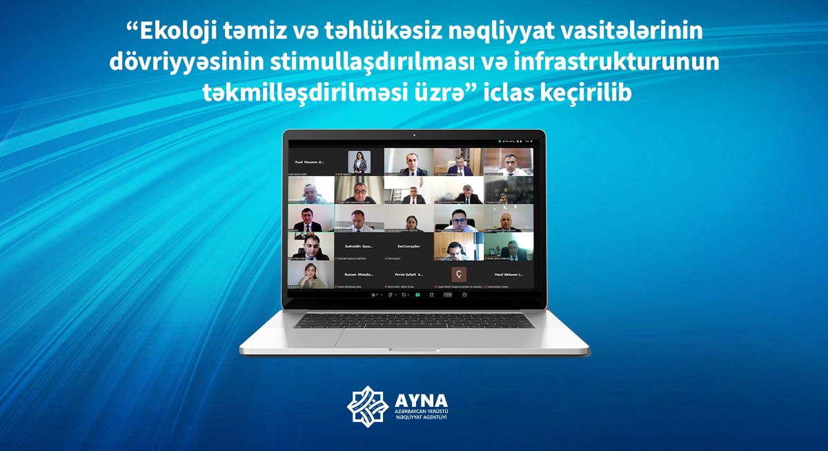 “Ekoloji təmiz və təhlükəsiz nəqliyyat vasitələrinin dövriyyəsinin stimullaşdırılması və infrastrukturunun təkmilləşdirilməsi üzrə” altqrupun 2025-ci il üzrə prioritet vəzifələrə həsr olunan iclası keçirilib