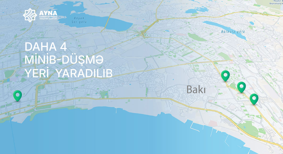 Daha 4 ünvanda minib-düşmə yeri yaradılıb