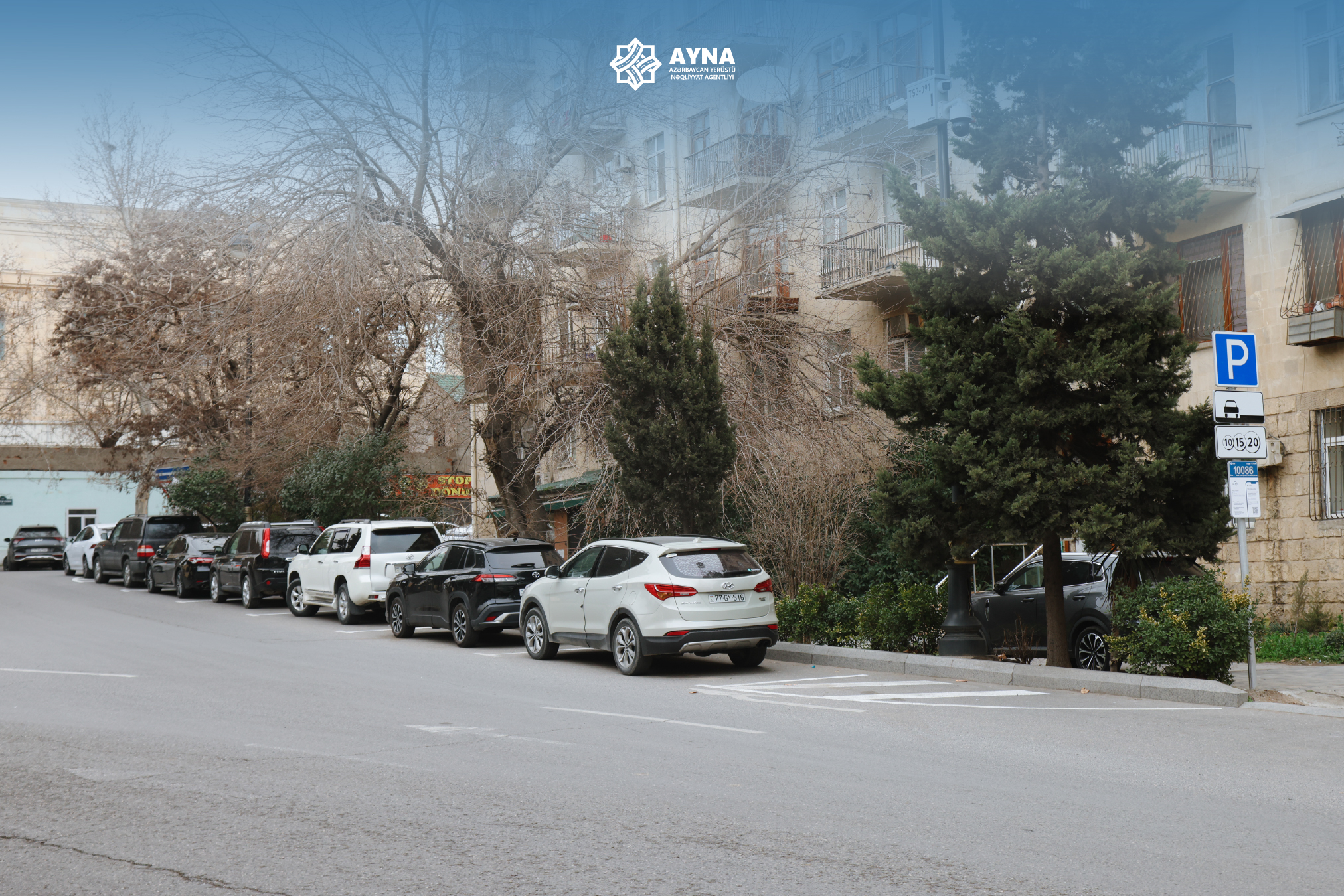 Paytaxtda yeni parklanma yerləri təşkil edilib