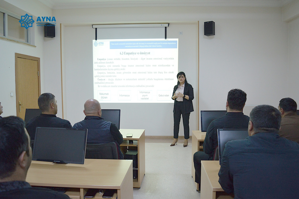 AYNA Naxçıvanda təlimlərə başlayıb