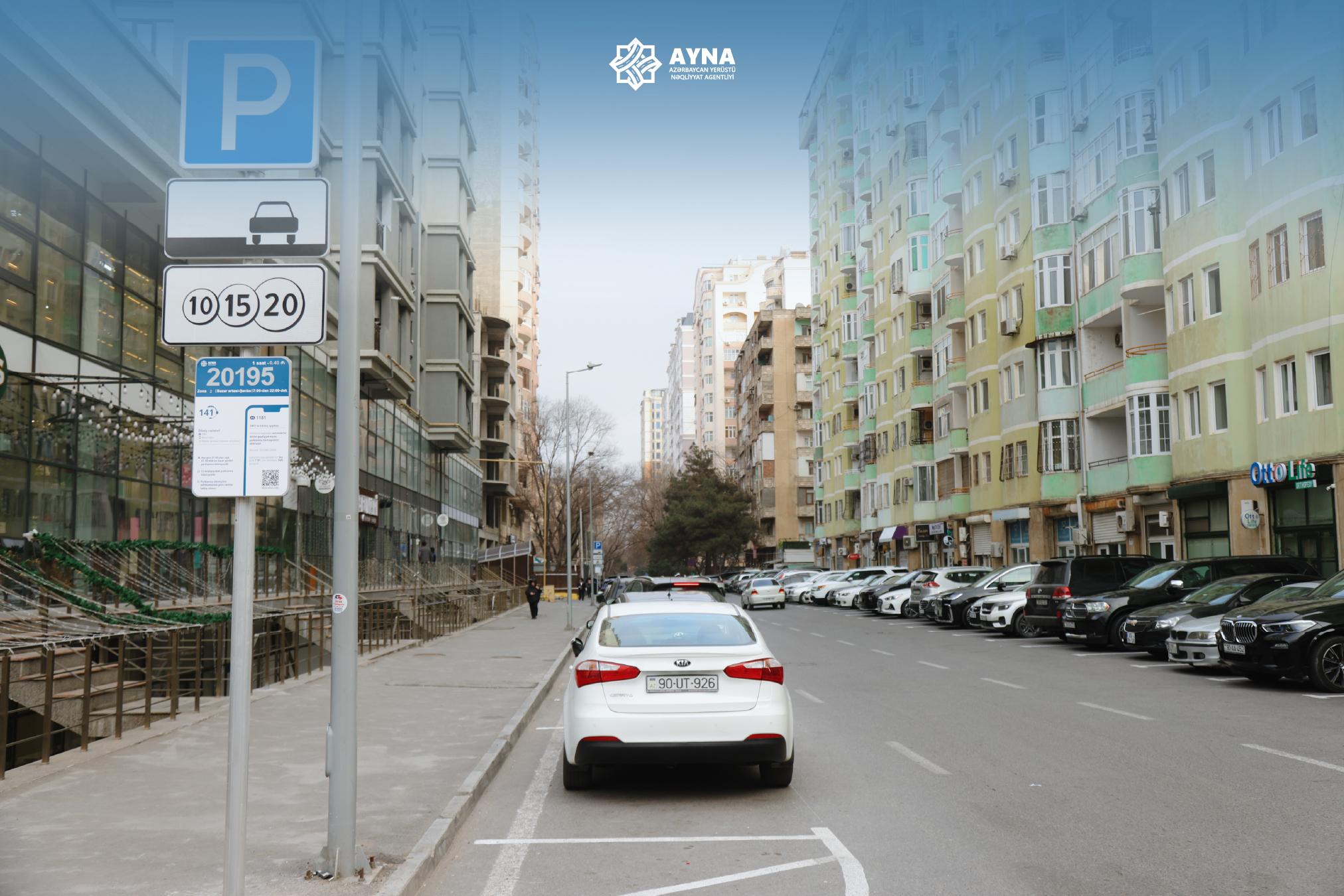 Paytaxtda yeni parklanma yerləri təşkil edilib