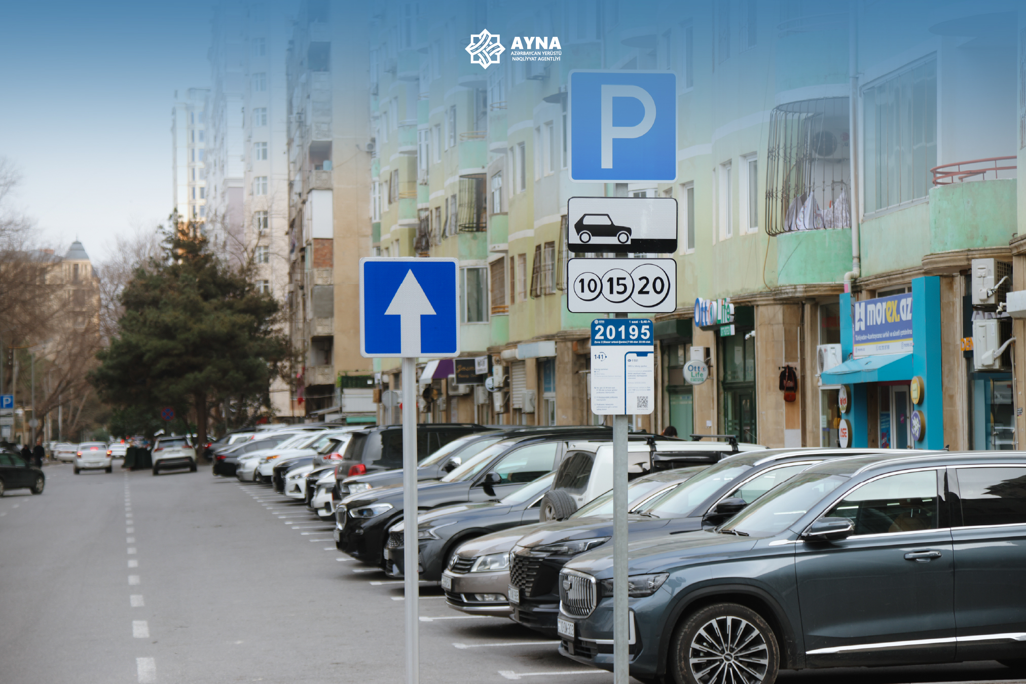 Paytaxtda yeni parklanma yerləri təşkil edilib